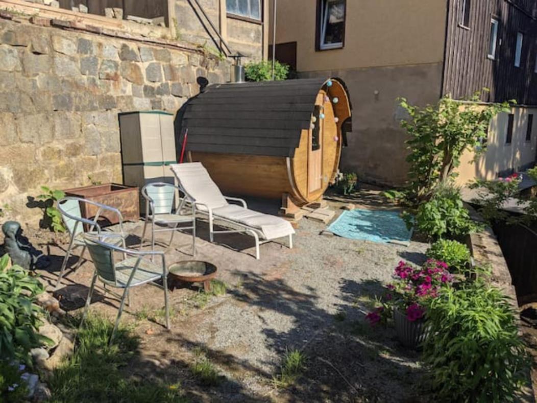 Ferienwohnung Zi2 - Urlaubsmagie - Whirlpool, Sauna Und Garten Sebnitz Exterior foto