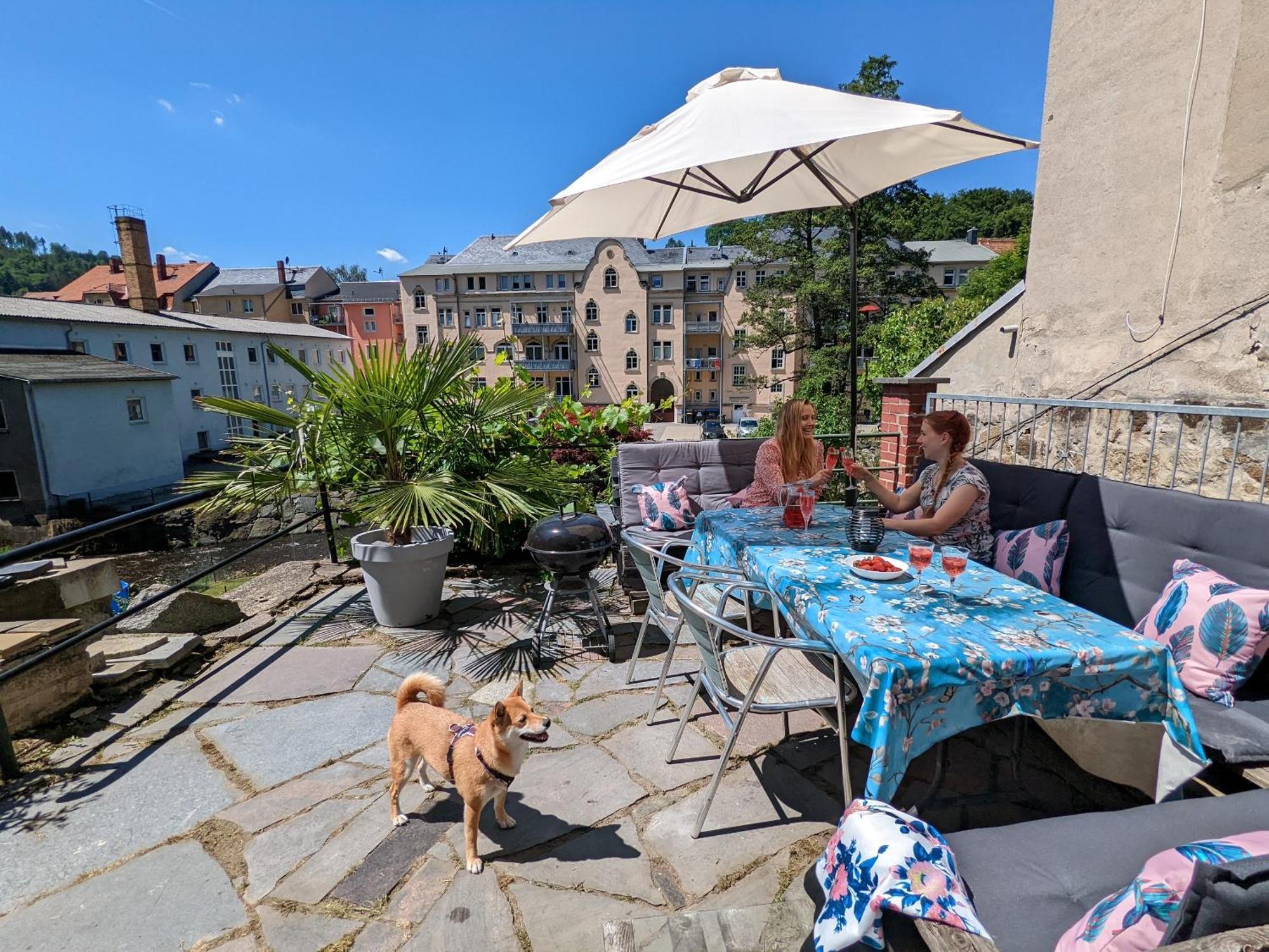 Ferienwohnung Zi2 - Urlaubsmagie - Whirlpool, Sauna Und Garten Sebnitz Exterior foto