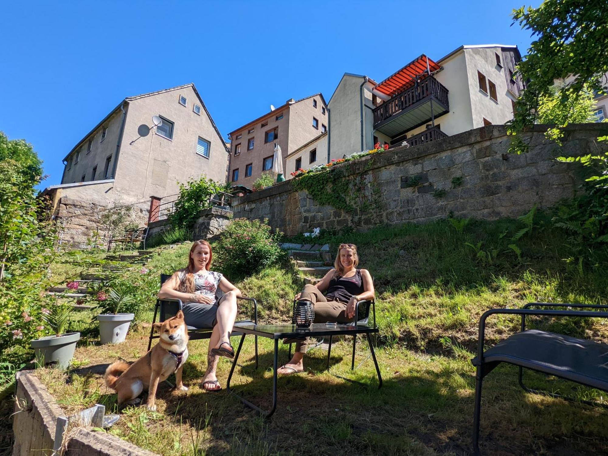 Ferienwohnung Zi2 - Urlaubsmagie - Whirlpool, Sauna Und Garten Sebnitz Exterior foto