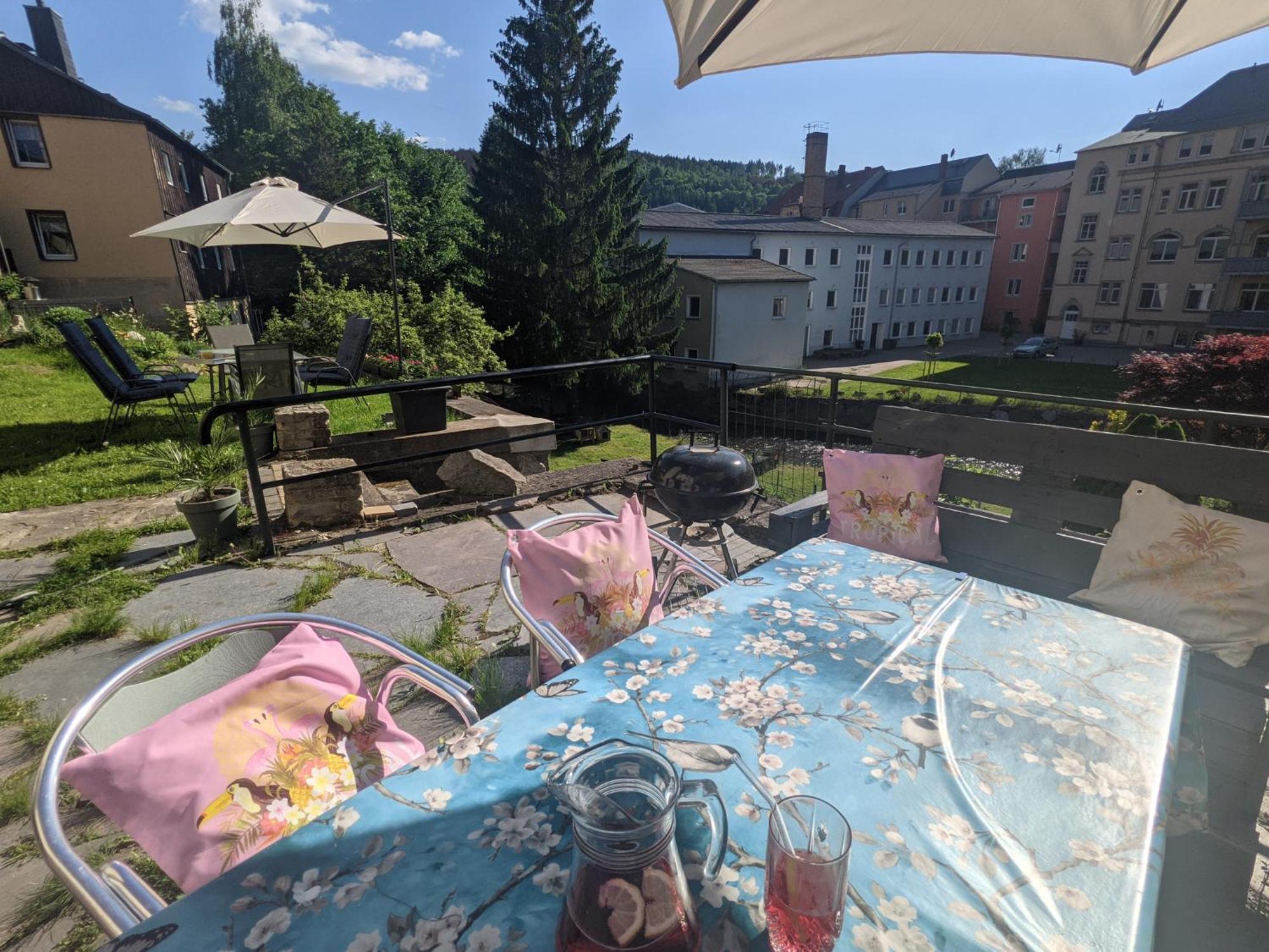 Ferienwohnung Zi2 - Urlaubsmagie - Whirlpool, Sauna Und Garten Sebnitz Exterior foto