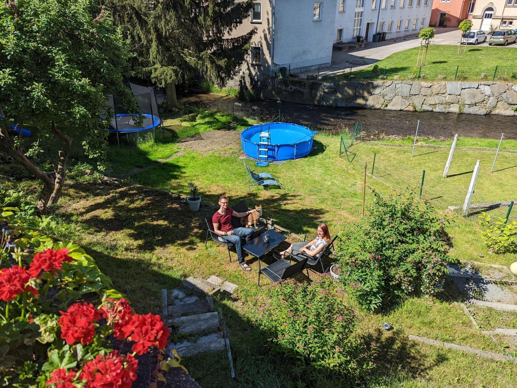 Ferienwohnung Zi2 - Urlaubsmagie - Whirlpool, Sauna Und Garten Sebnitz Exterior foto